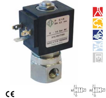 Van điện từ 21L N.C./N.O.