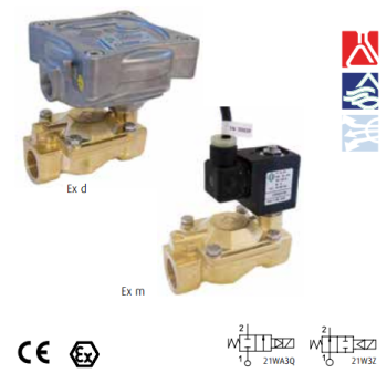 Van Điện Từ Phòng Nổ 21W Ex m, Ex d N.C/N.O