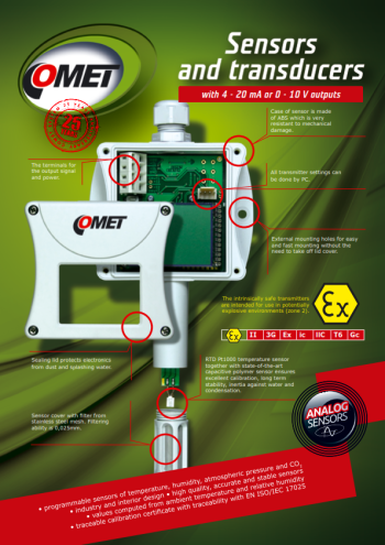 CẢM BIẾN ĐO ĐỘ ẨM COMET T3113